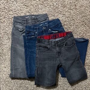 Levi's Gray and Blue Jeans Collection